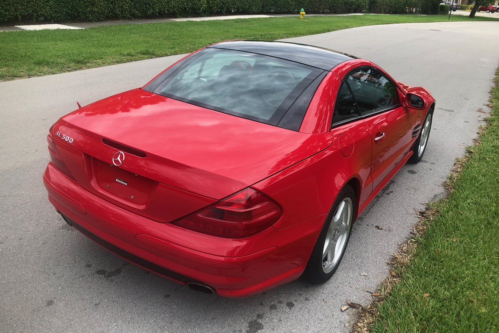 2003 MERCEDES-BENZ SL500 ROADSTER - Rear 3/4 - 235003