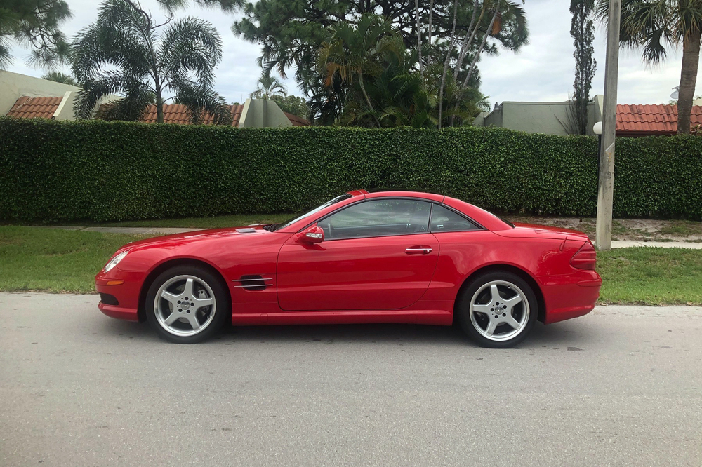 2003 MERCEDES-BENZ SL500 ROADSTER - Side Profile - 235003