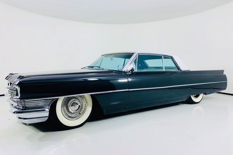 1964 CADILLAC COUPE DE VILLE CUSTOM HARDTOP - Side Profile - 235160