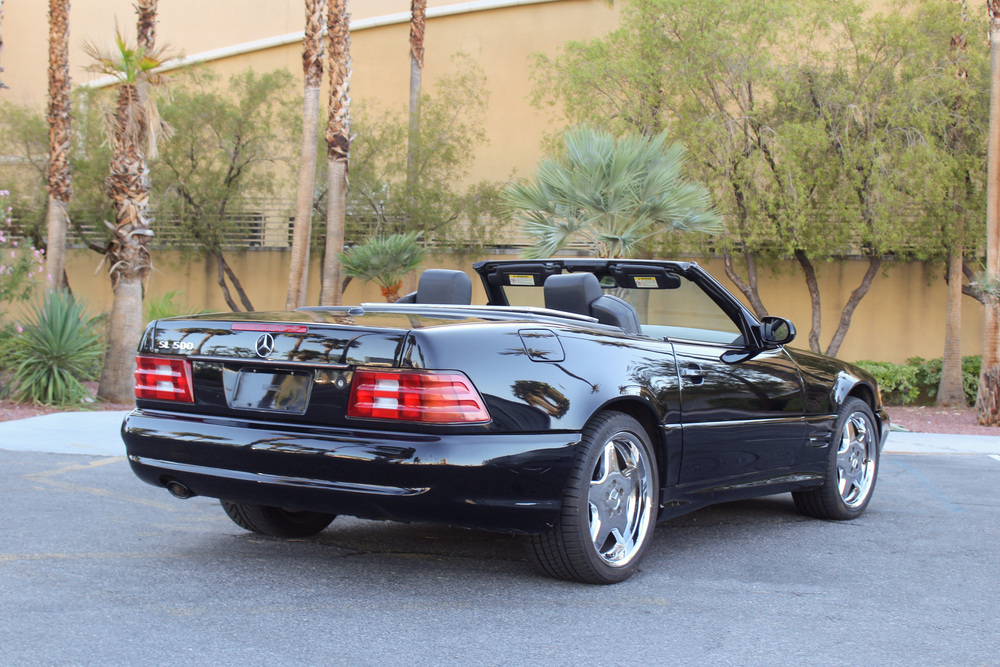 2000 MERCEDES-BENZ SL500 ROADSTER - Rear 3/4 - 235193