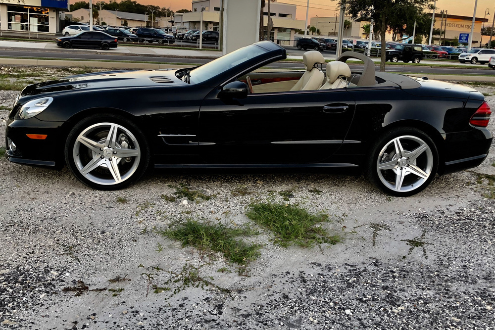 2009 MERCEDES-BENZ SL550 ROADSTER - Side Profile - 235382