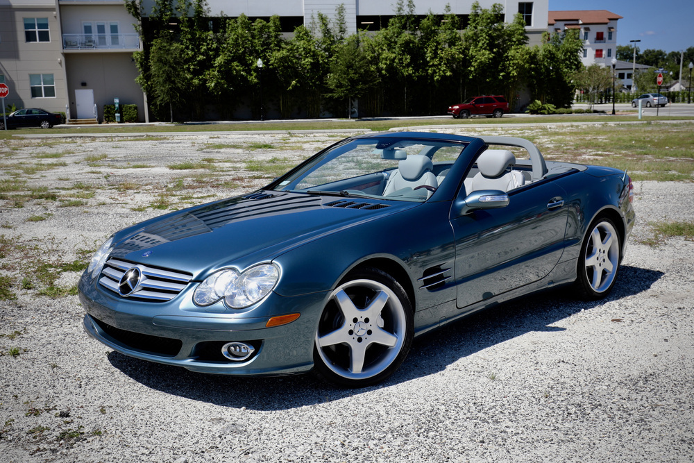 2007 MERCEDES-BENZ SL550 ROADSTER - Front 3/4 - 235383