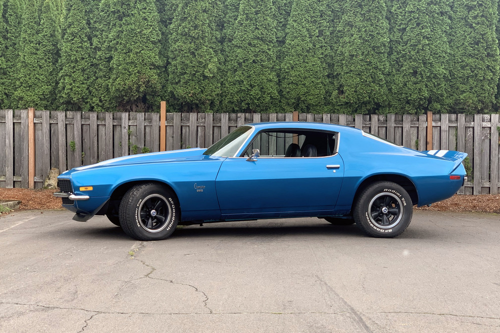 1971 CHEVROLET CAMARO SS RE-CREATION - Side Profile - 235411