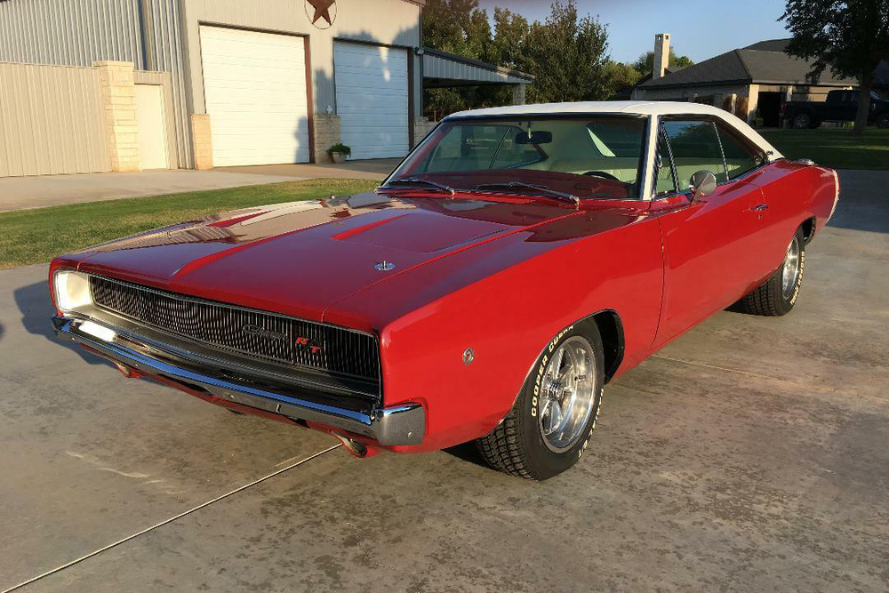 1968 Dodge Charger Rt Front 34 235440 