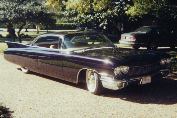 1960 CADILLAC COUPE DE VILLE CUSTOM 2 DOOR HARDTOP - Front 3/4 - 23545