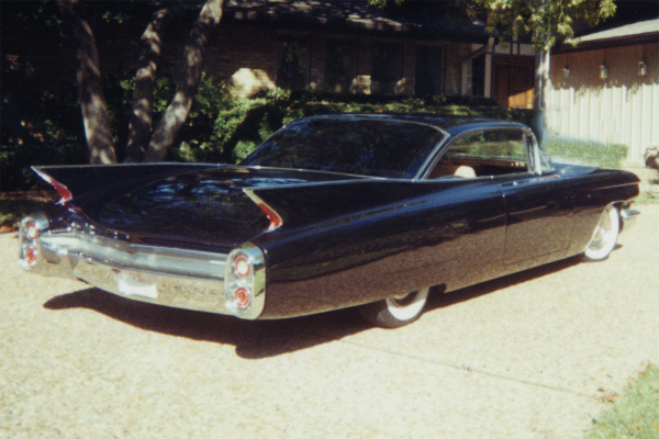 1960 CADILLAC COUPE DE VILLE CUSTOM 2 DOOR HARDTOP - Rear 3/4 - 23545