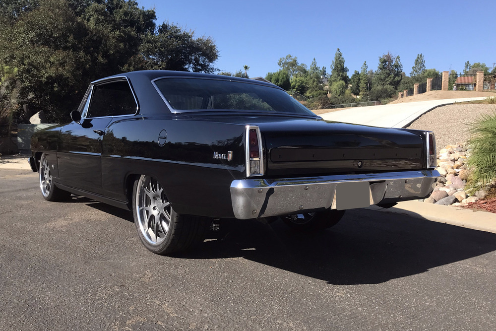 1966 CHEVROLET NOVA CUSTOM COUPE - Rear 3/4 - 235762