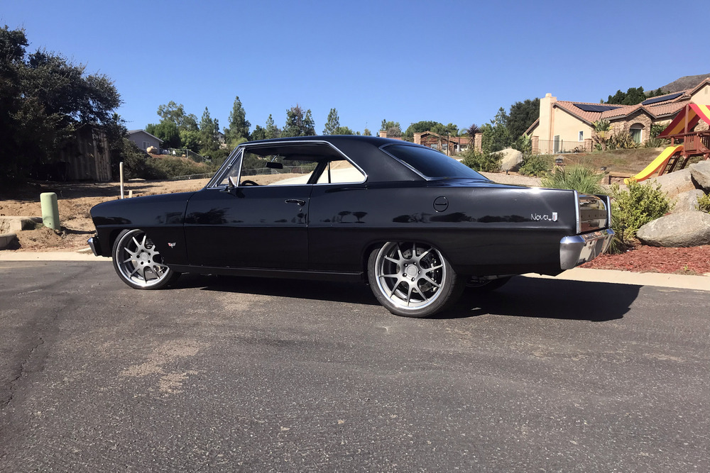 1966 CHEVROLET NOVA CUSTOM COUPE - Side Profile - 235762