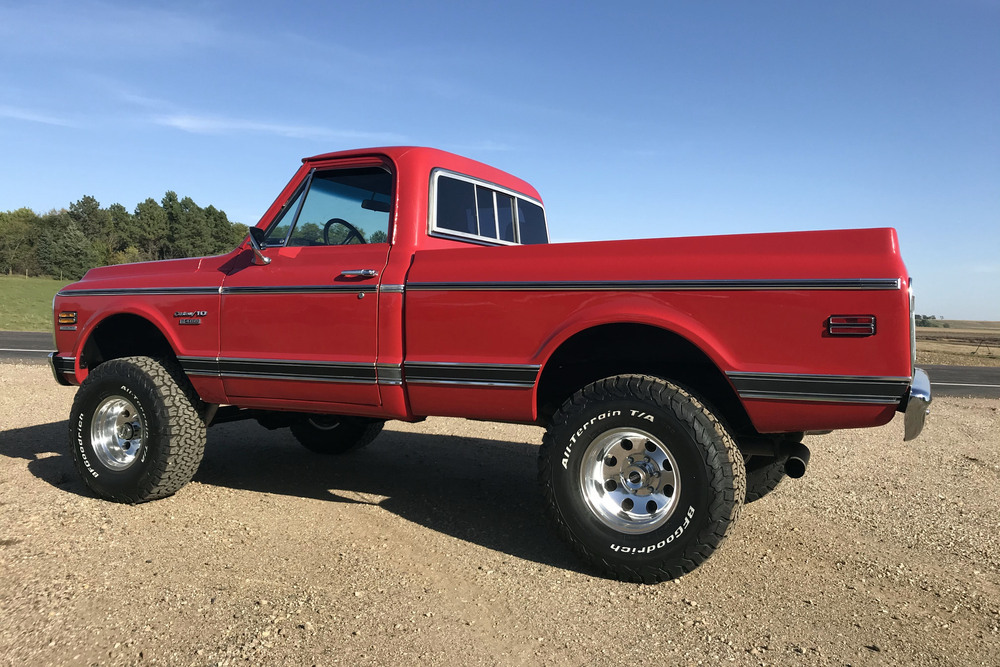 1970 CHEVROLET K10 PICKUP - Rear 3/4 - 235880