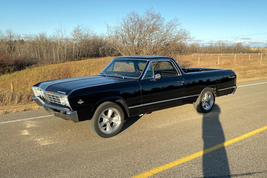 1967 CHEVROLET EL CAMINO CUSTOM PICKUP - Front 3/4 - 235900