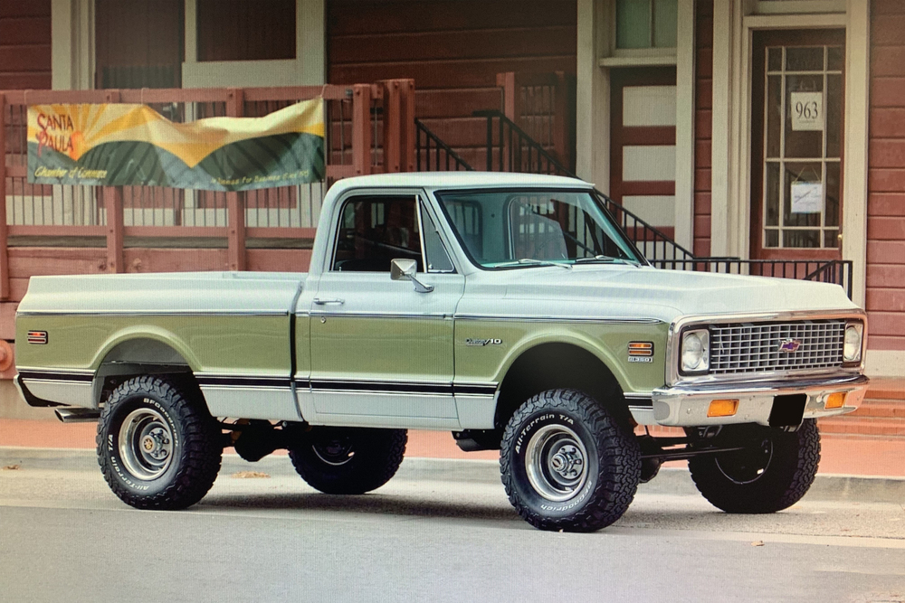 1971 CHEVROLET K10 PICKUP - Front 3/4 - 235931