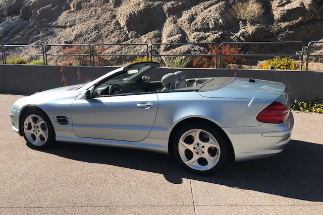 2005 MERCEDES-BENZ SL500 ROADSTER - Rear 3/4 - 235942