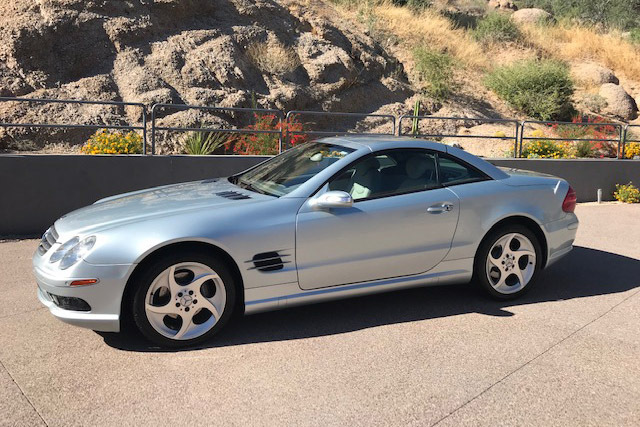 2005 MERCEDES-BENZ SL500 ROADSTER - Side Profile - 235942