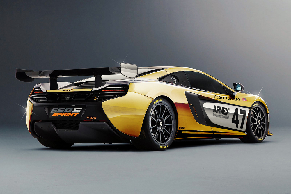 2016 Mclaren 650s Sprint Race Car