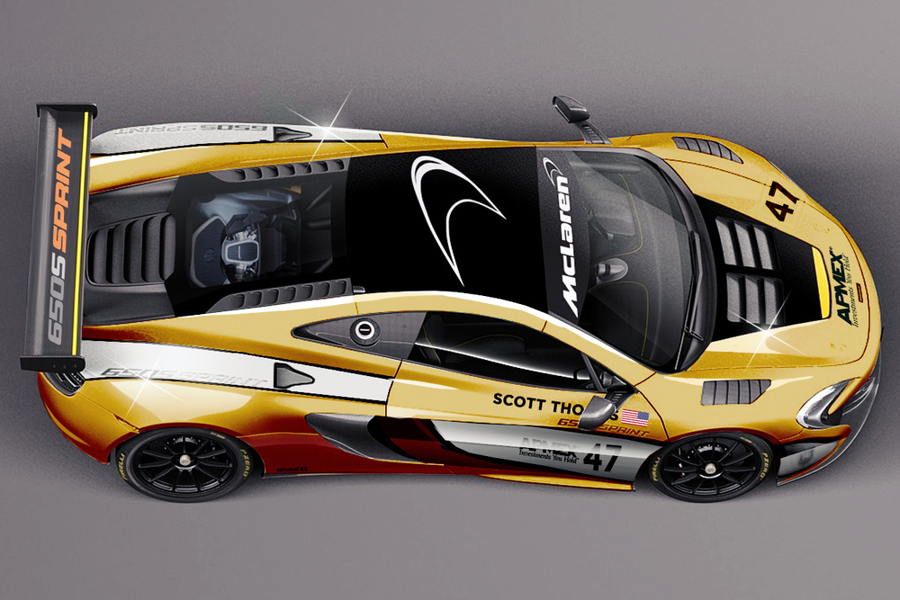 2016 Mclaren 650s Sprint Race Car