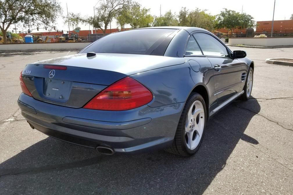 2004 MERCEDES-BENZ SL500 ROADSTER - Rear 3/4 - 236083