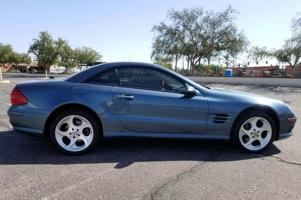 2004 MERCEDES-BENZ SL500 ROADSTER - Side Profile - 236083
