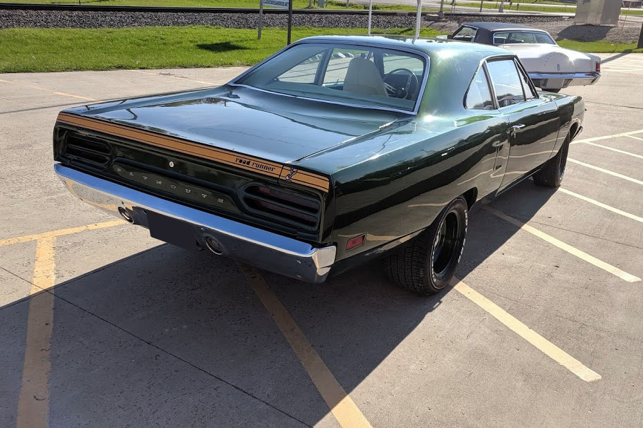 1970 PLYMOUTH ROAD RUNNER - Rear 3/4 - 236140