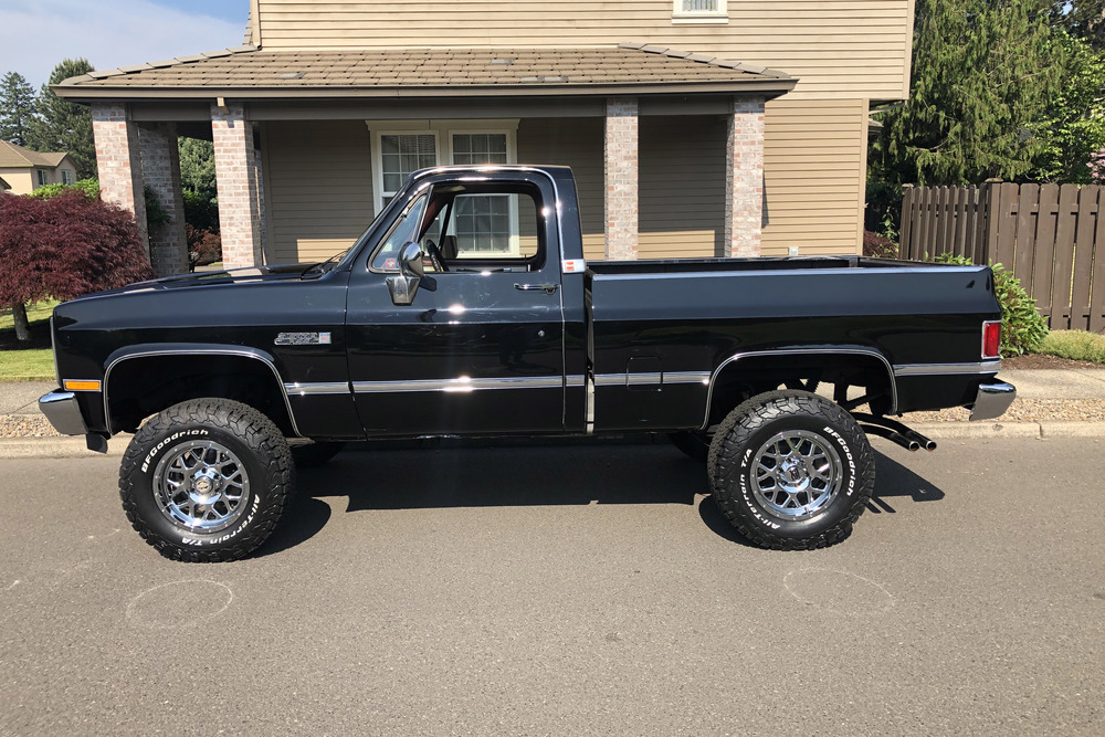 1985 GMC K10 SIERRA - Side Profile - 236231