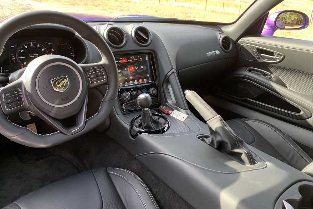2017 DODGE VIPER GTC COUPE Interior 236243 2017 DODGE VIPER GTC COUPE Interior 236243