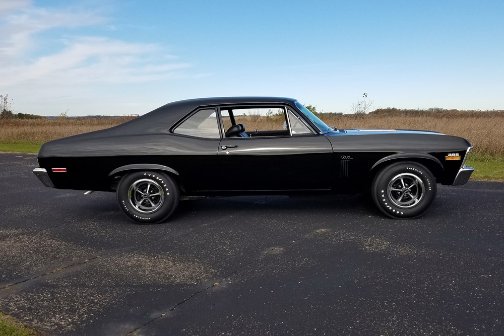 1970 CHEVROLET NOVA SS 396 - Side Profile - 236337