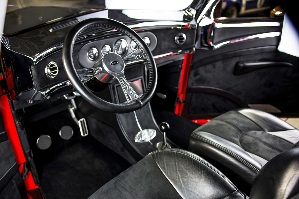 1937 FORD CUSTOM PICKUP Interior 236342