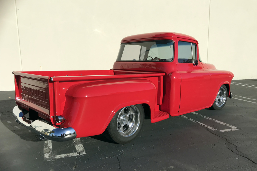 1956 CHEVROLET 3100 CUSTOM PICKUP - Rear 3/4 - 236425