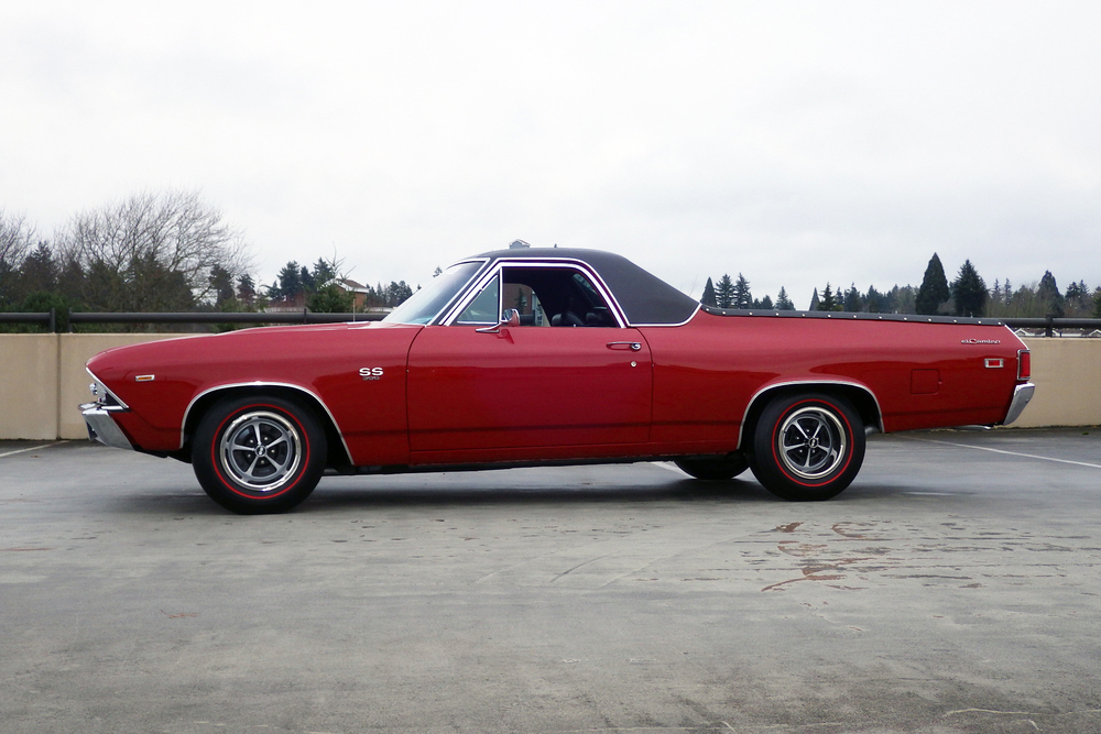 1969 CHEVROLET EL CAMINO SS 396 - Side Profile - 236543