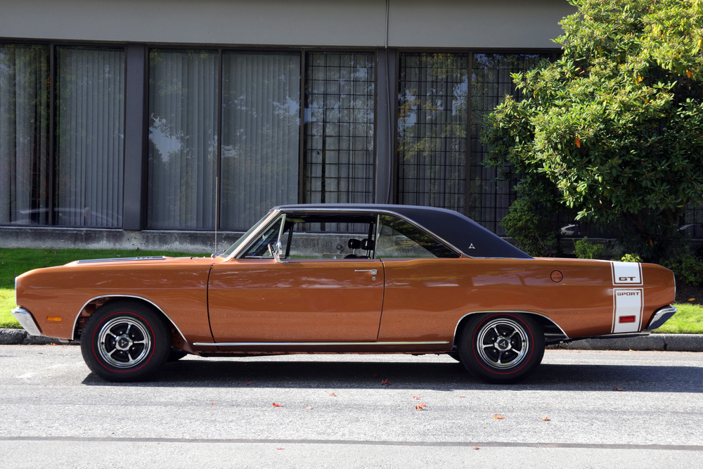 1969 DODGE DART GTS - Side Profile - 236559
