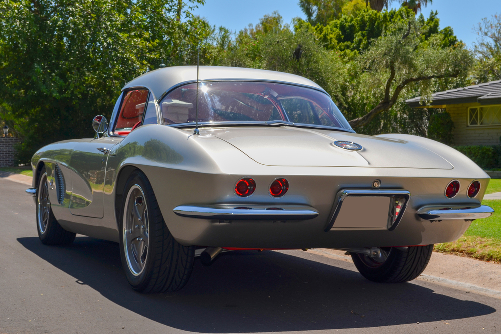 1962 CHEVROLET CORVETTE CUSTOM CONVERTIBLE - Rear 3/4 - 236583
