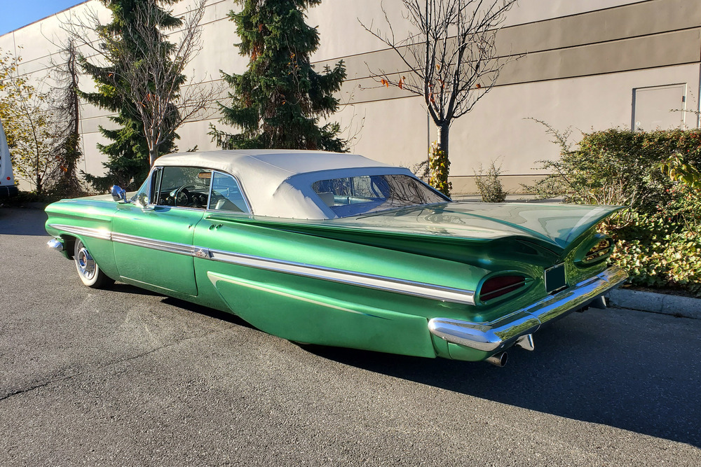 1959 CHEVROLET IMPALA CUSTOM CONVERTIBLE - Rear 3/4 - 236629
