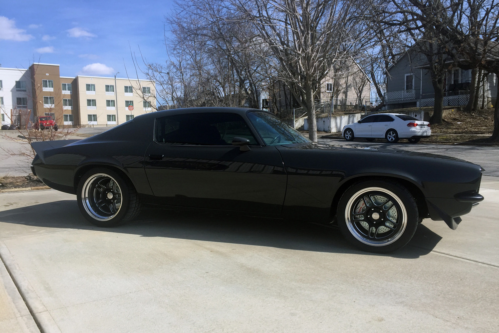 1973 CHEVROLET CAMARO CUSTOM COUPE - Side Profile - 236644