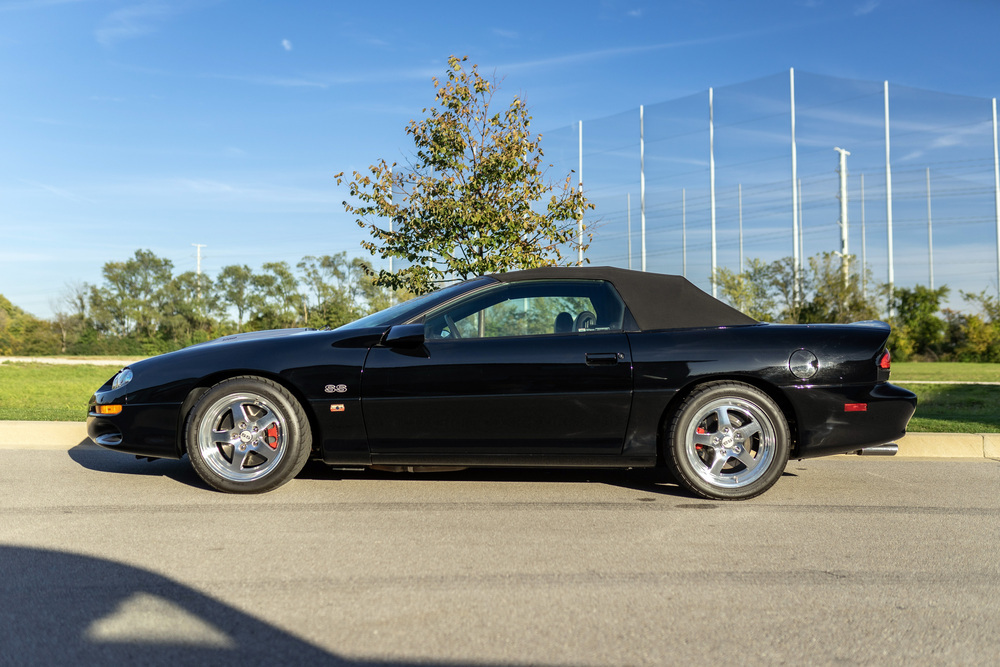 2002 CHEVROLET CAMARO SS CUSTOM CONVERTIBLE - Side Profile - 236737