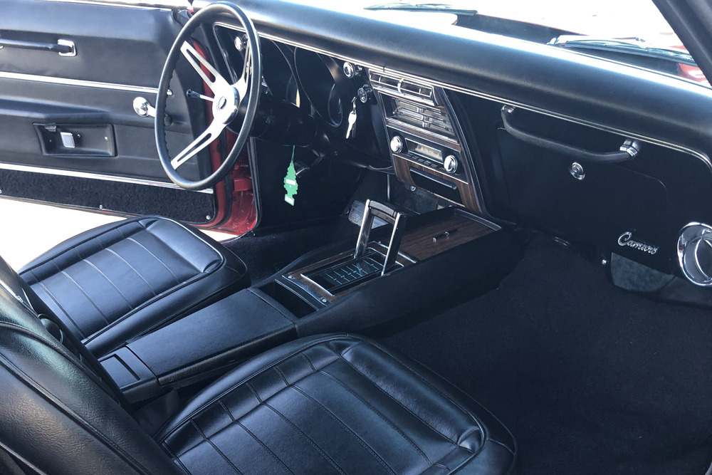 1968 CHEVROLET CAMARO - Interior - 236767