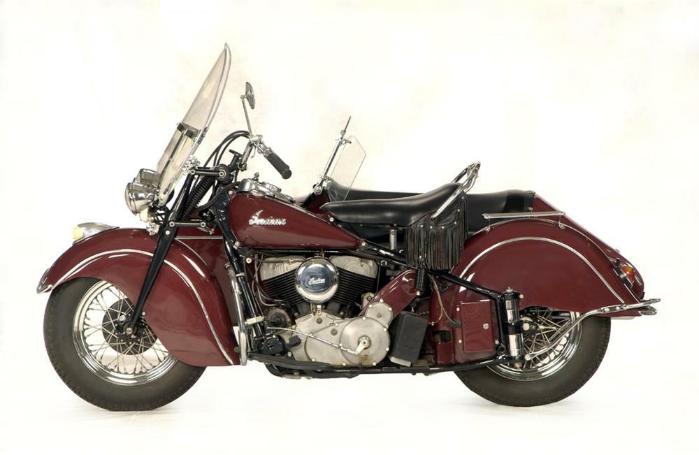 1948 indian chief with sidecar for sale