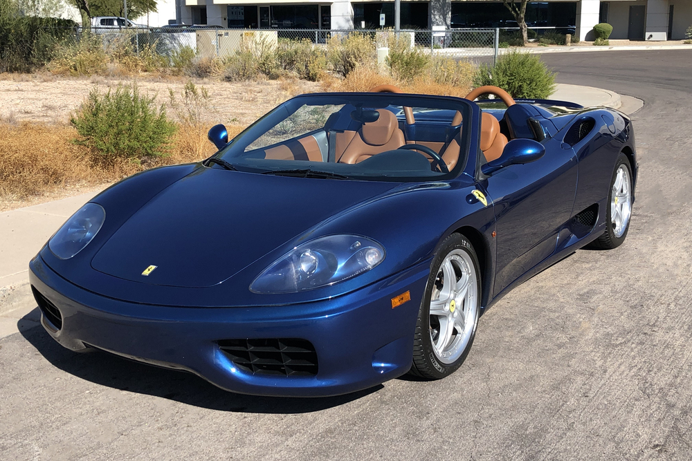 2001 ferrari 360 spider