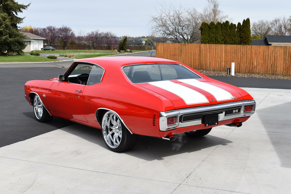 1970 CHEVROLET CHEVELLE SS CUSTOM COUPE - Rear 3/4 - 237032