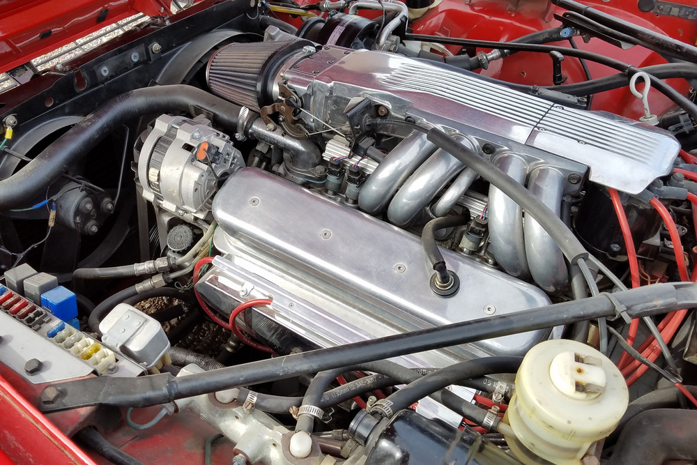 1990 JAGUAR XJS CUSTOM CONVERTIBLE - Engine - 237035