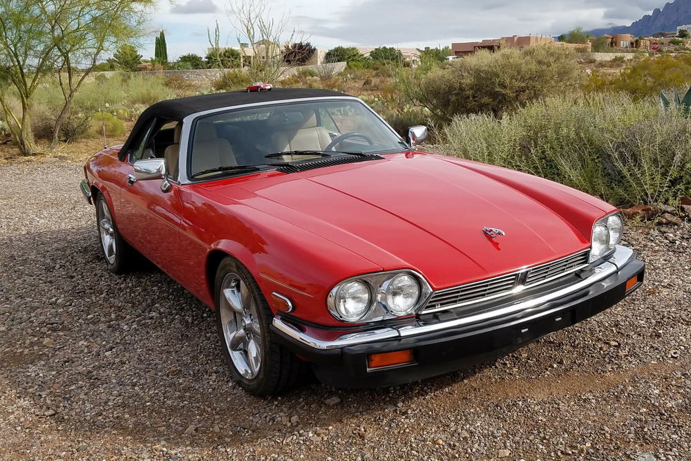 1990 JAGUAR XJS CUSTOM CONVERTIBLE - Front 3/4 - 237035