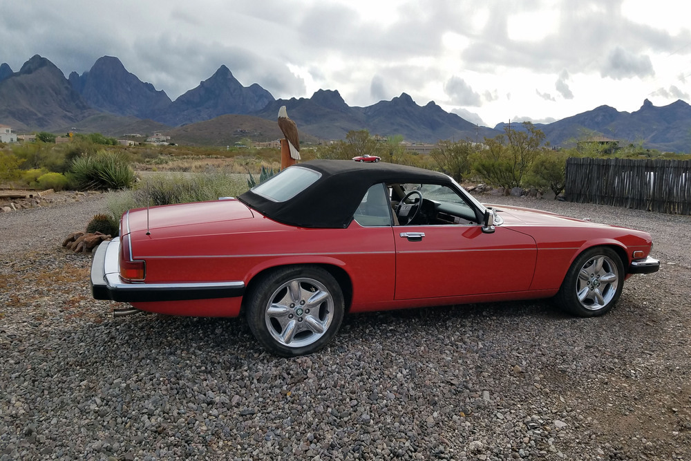 1990 JAGUAR XJS CUSTOM CONVERTIBLE - Side Profile - 237035