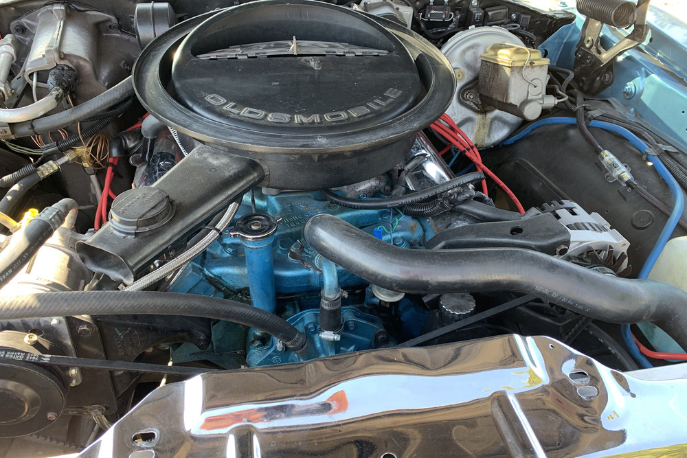 1972 OLDSMOBILE CUTLASS SUPREME CUSTOM COUPE - Engine - 237042