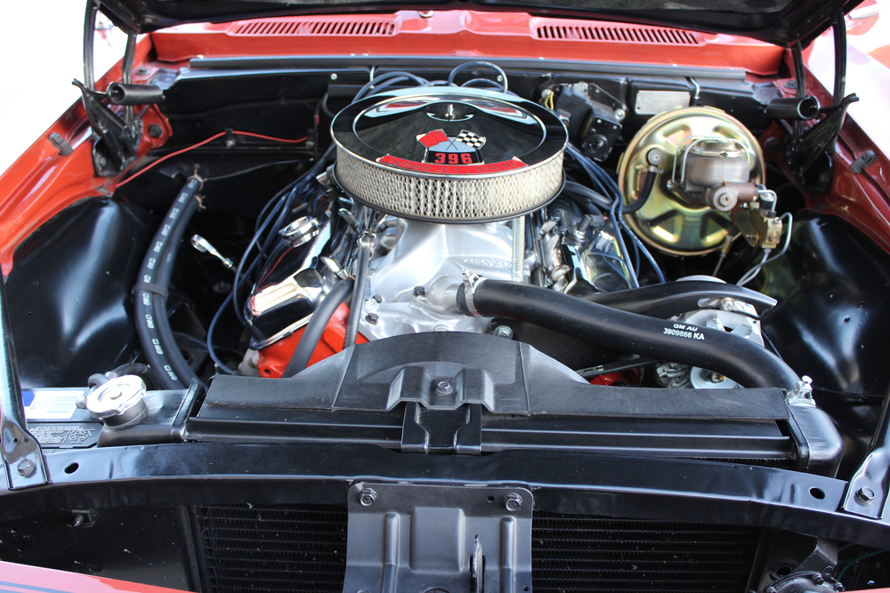 1968 CHEVROLET CAMARO SS - Engine - 237077