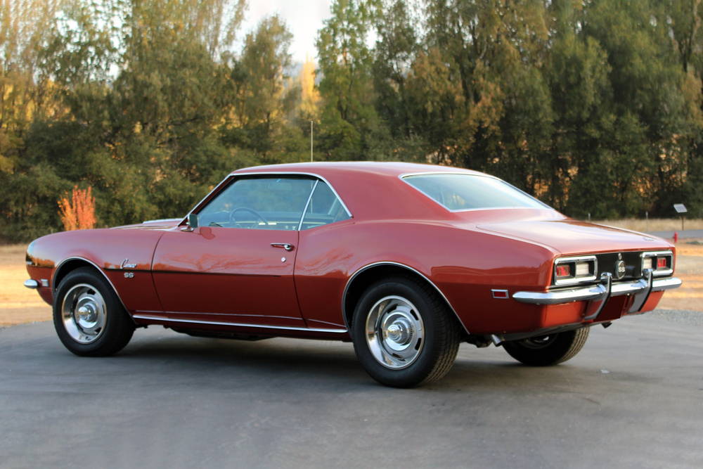1968 CHEVROLET CAMARO SS - Rear 3/4 - 237077