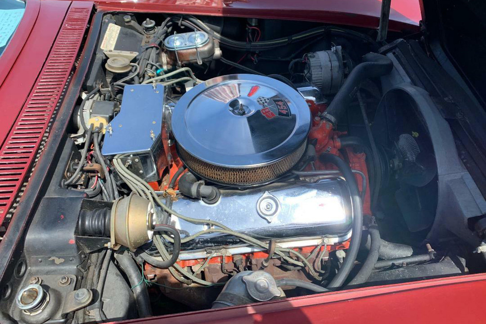 1970 CHEVROLET CORVETTE 454/390 CONVERTIBLE - Engine - 237112