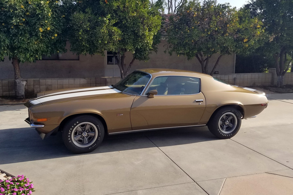 1970 CHEVROLET CAMARO Z/28 RS - Side Profile - 237118