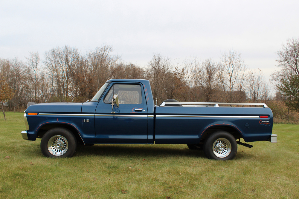 1974 FORD F-100 PICKUP - Side Profile - 237125