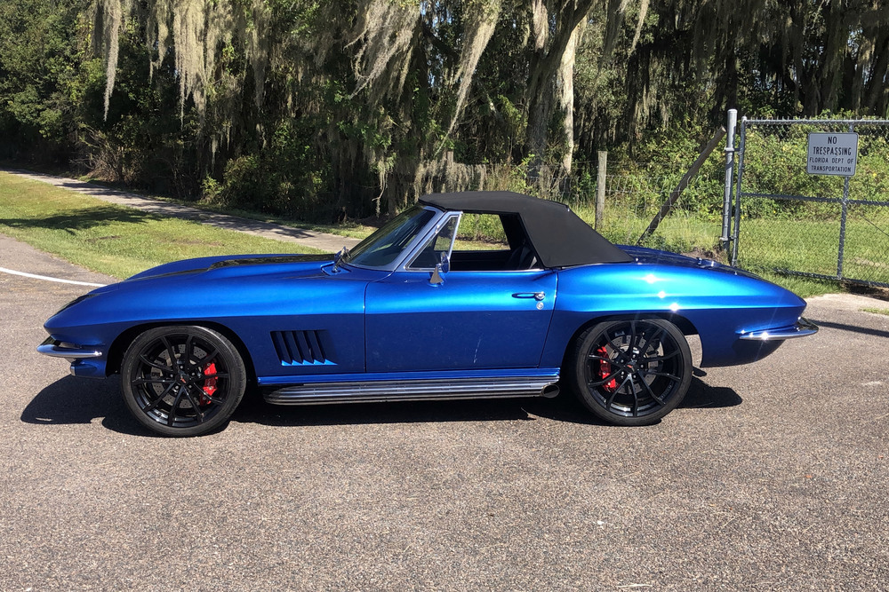 1965 CHEVROLET CORVETTE CUSTOM CONVERTIBLE - Side Profile - 237152