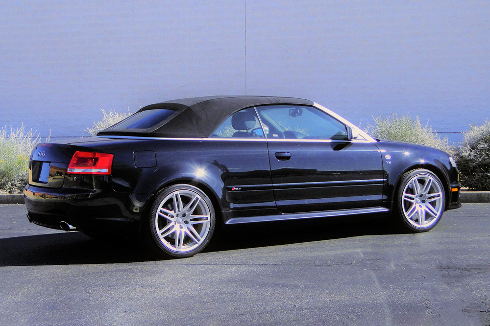 2008 AUDI  RS4 QUATTRO CONVERTIBLE - Side Profile - 237190