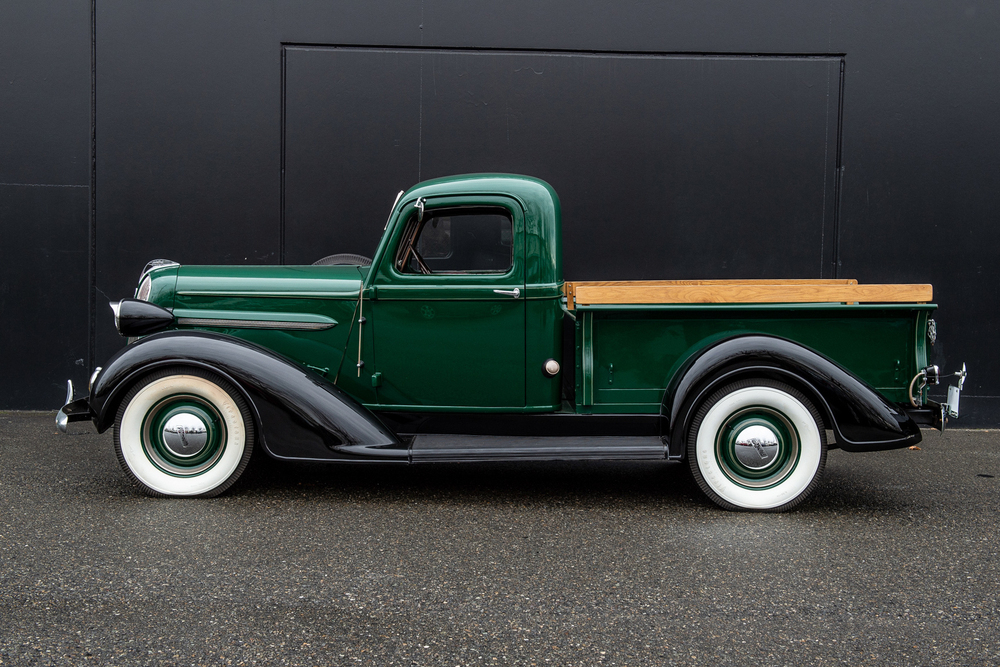 1937 PLYMOUTH PICKUP - Side Profile - 237246