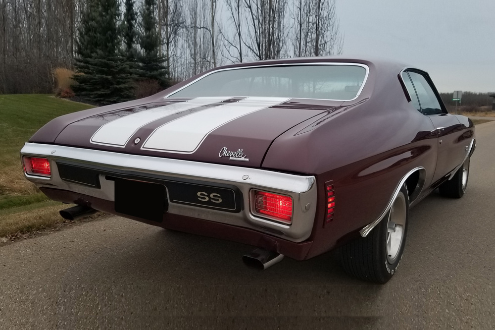 1970 CHEVROLET CHEVELLE LS6 - Rear 3/4 - 237297